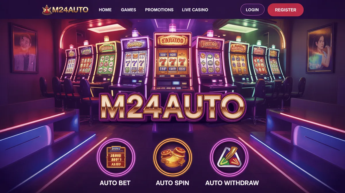 m24auto เว็บสล็อตตรงหน้าแรก ระบบออโต้ครบวงจร